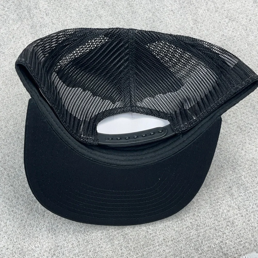 Otto Blank Trucker Hat Lot Cap Snapback Cork Front Mesh Back Retro Deadstock